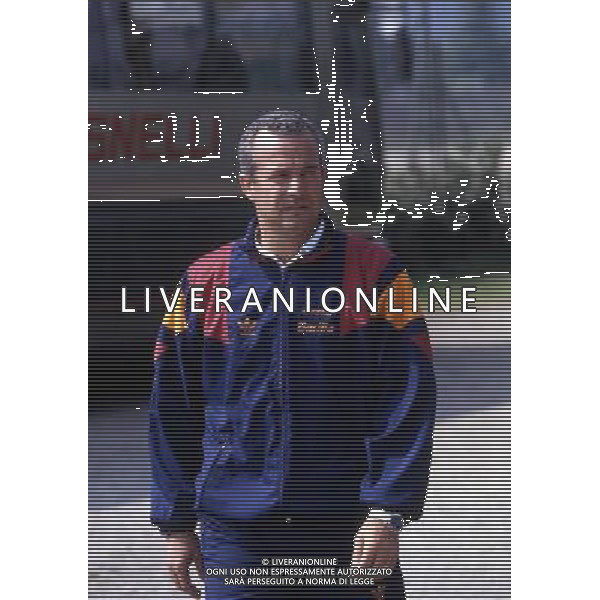 RETROSPETTIVA LUCIANO SPINOSI CALCIATORE E ALLENATORE NELLA FOTO LUCIANO SPINOSI ALLENATORE PRIMAVERA CALCIO ROMA AG ALDO LIVERANI SAS