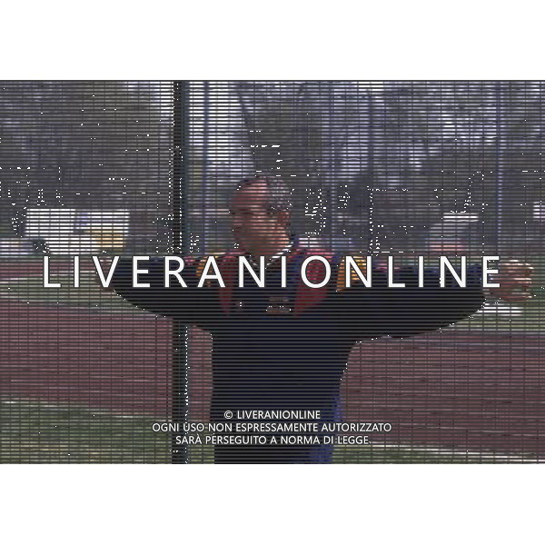 RETROSPETTIVA LUCIANO SPINOSI CALCIATORE E ALLENATORE NELLA FOTO LUCIANO SPINOSI ALLENATORE PRIMAVERA CALCIO ROMA AG ALDO LIVERANI SAS