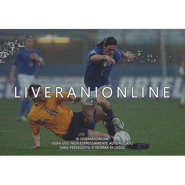 Milano 26/03/2005 Italia - Scozia qualificani mondiali 2006 nella foto mauro camoranesi e McCulloch ph luzzani/agenzia aldo liverani