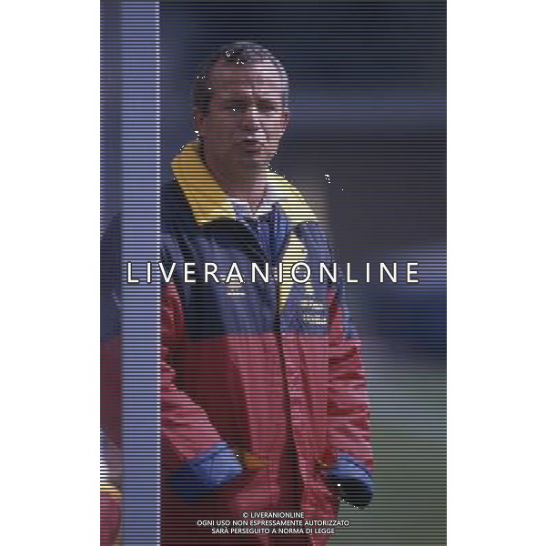 RETROSPETTIVA LUCIANO SPINOSI CALCIATORE E ALLENATORE NELLA FOTO LUCIANO SPINOSI ALLENATORE PRIMAVERA CALCIO ROMA AG ALDO LIVERANI SAS