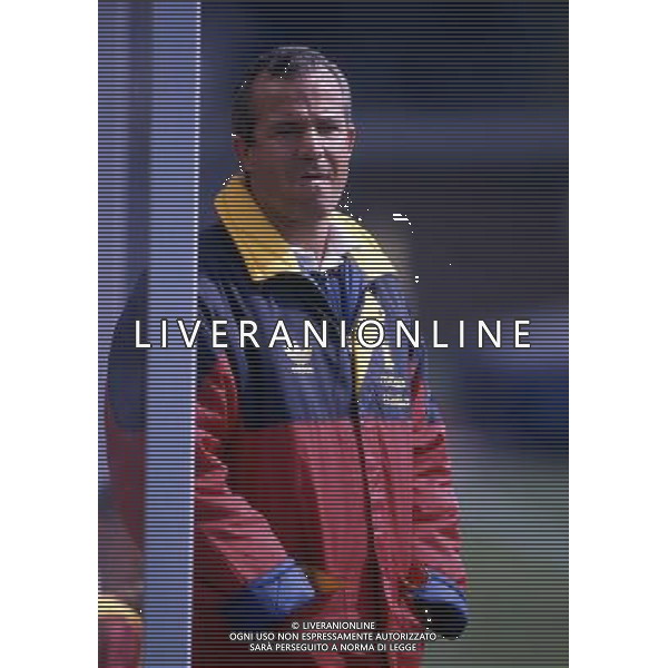 RETROSPETTIVA LUCIANO SPINOSI CALCIATORE E ALLENATORE NELLA FOTO LUCIANO SPINOSI ALLENATORE PRIMAVERA CALCIO ROMA AG ALDO LIVERANI SAS