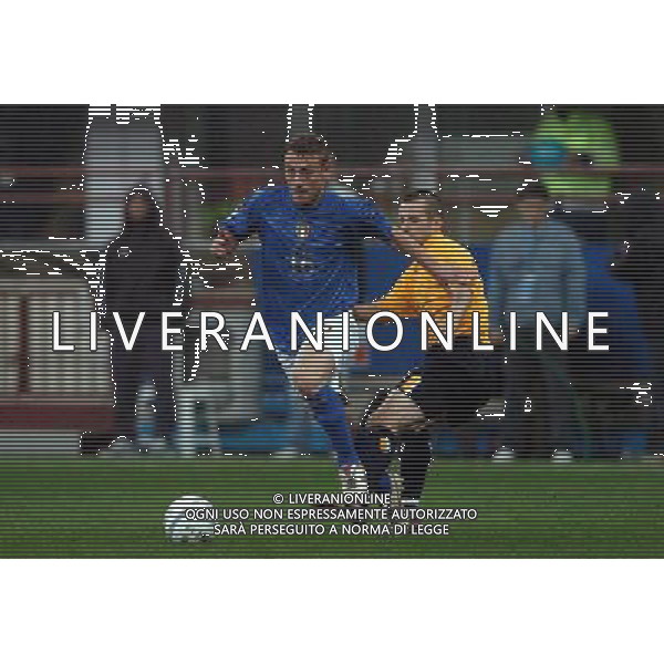 Milano 26/03/2005 Italia - Scozia qualificani mondiali 2006 nella foto daniele de rossi e crawford ph luzzani/agenzia aldo liverani