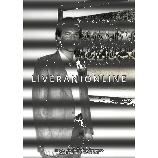 RETROSPETTIVA LUCIANO SPINOSI CALCIATORE E ALLENATORE NELLA FOTO LUCIANO SPINOSI NELLA SEDE DEL MILAN AG ALDO LIVERANI SAS