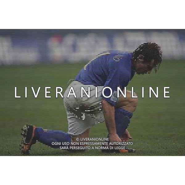 Milano 26/03/2005 Italia - Scozia qualificani mondiali 2006 nella foto antonio cassano ph andry/agenzia aldo liverani