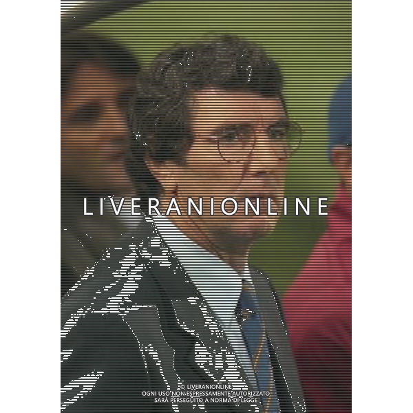 10-10-1998 UDINE QUALIFICAZIONE EUROPEI ITALIA SVIZZERA NELLA FOTO DINO ZOFF ALLENATORE ITALIA AG ALDO LIVERANI SAS