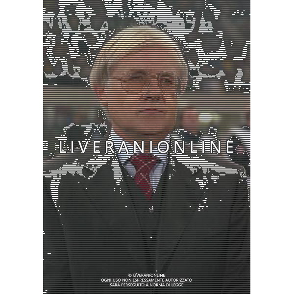 10-10-1998 UDINE QUALIFICAZIONE EUROPEI ITALIA SVIZZERA NELLA FOTO ALLENATORE GRESS GILBERT SVIZZERA AG ALDO LIVERANI SAS