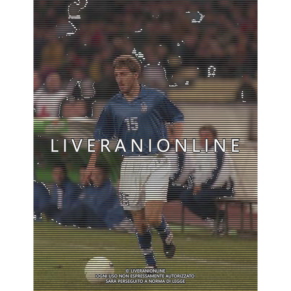 10-10-1998 UDINE QUALIFICAZIONE EUROPEI ITALIA SVIZZERA NELLA FOTO JONATHAN BACHINI AG ALDO LIVERANI SAS