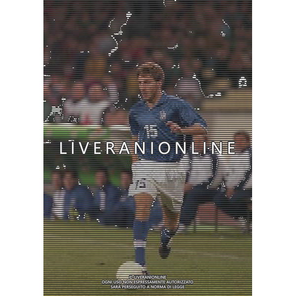 10-10-1998 UDINE QUALIFICAZIONE EUROPEI ITALIA SVIZZERA NELLA FOTO JONATHAN BACHINI AG ALDO LIVERANI SAS