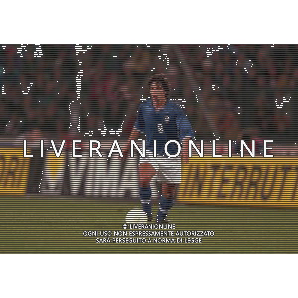 10-10-1998 UDINE QUALIFICAZIONE EUROPEI ITALIA SVIZZERA NELLA FOTO DEMETRIO ALBERTINI AG ALDO LIVERANI SAS