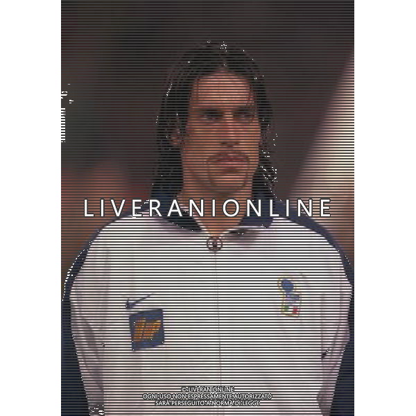 10-10-1998 UDINE QUALIFICAZIONE EUROPEI ITALIA SVIZZERA NELLA FOTO MORENO TORRICELLI AG ALDO LIVERANI SAS