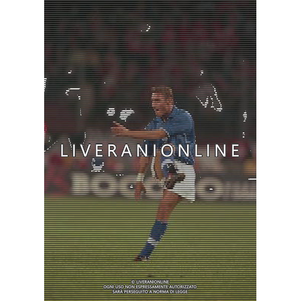 10-10-1998 UDINE QUALIFICAZIONE EUROPEI ITALIA SVIZZERA NELLA FOTO FRANCESCO TOTTI AG ALDO LIVERANI SAS