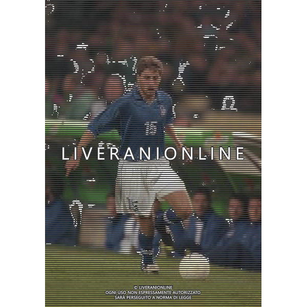 10-10-1998 UDINE QUALIFICAZIONE EUROPEI ITALIA SVIZZERA NELLA FOTO JONATHAN BACHINI AG ALDO LIVERANI SAS