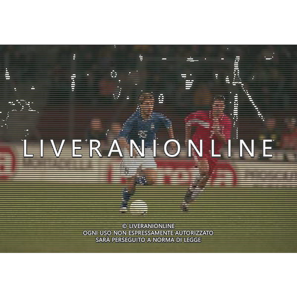 10-10-1998 UDINE QUALIFICAZIONE EUROPEI ITALIA SVIZZERA NELLA FOTO JONATHAN BACHINI AG ALDO LIVERANI SAS