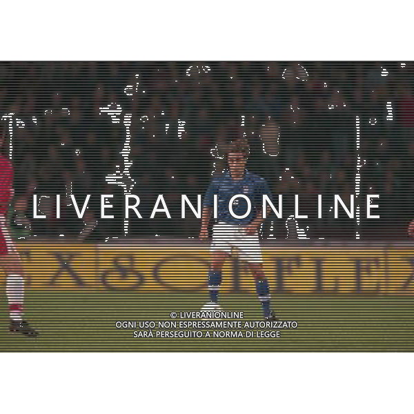 10-10-1998 UDINE QUALIFICAZIONE EUROPEI ITALIA SVIZZERA NELLA FOTO FABIO CANNAVARO AG ALDO LIVERANI SAS