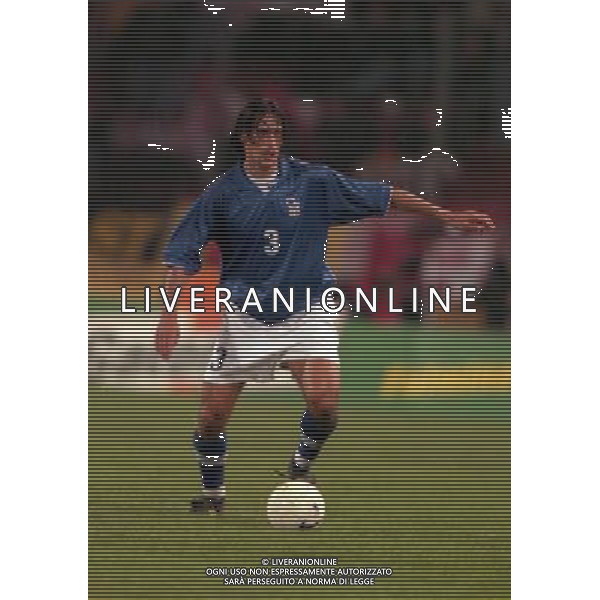 10-10-1998 UDINE QUALIFICAZIONE EUROPEI ITALIA SVIZZERA NELLA FOTO MORENO TORRICELLI AG ALDO LIVERANI SAS