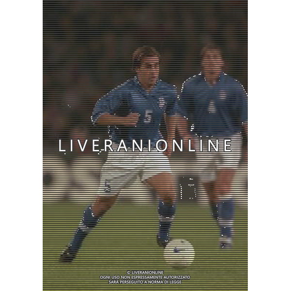 10-10-1998 UDINE QUALIFICAZIONE EUROPEI ITALIA SVIZZERA NELLA FOTO FABIO CANNAVARO AG ALDO LIVERANI SAS