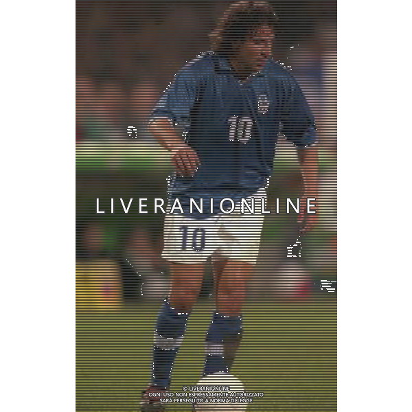 10-10-1998 UDINE QUALIFICAZIONE EUROPEI ITALIA SVIZZERA NELLA FOTO ALESSANDRO DEL PIERO AG ALDO LIVERANI SAS