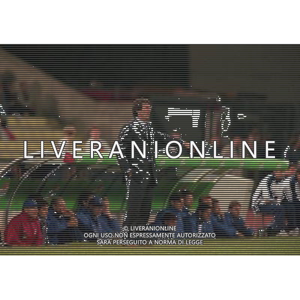 10-10-1998 UDINE QUALIFICAZIONE EUROPEI ITALIA SVIZZERA NELLA FOTO DINO ZOFF ALLENATORE ITALIA AG ALDO LIVERANI SAS