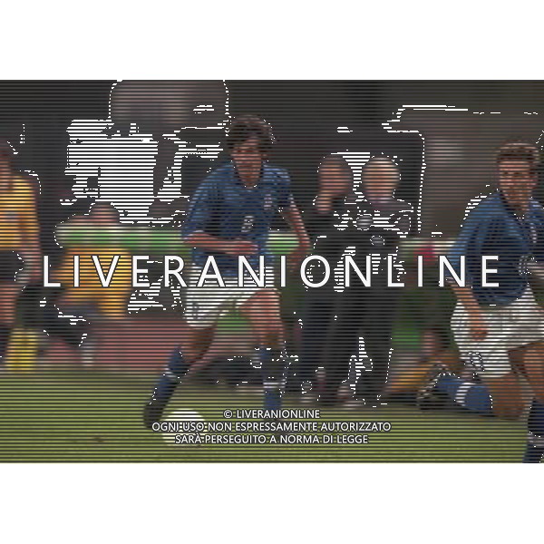 10-10-1998 UDINE QUALIFICAZIONE EUROPEI ITALIA SVIZZERA NELLA FOTO DEMETRIO ALBERTINI AG ALDO LIVERANI SAS