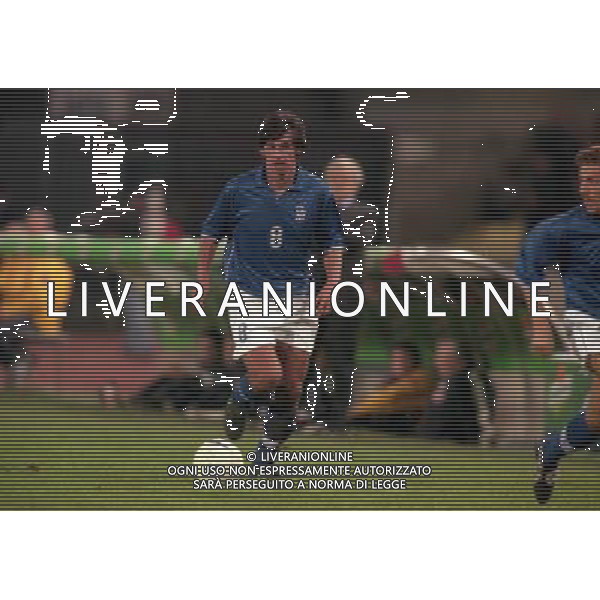 10-10-1998 UDINE QUALIFICAZIONE EUROPEI ITALIA SVIZZERA NELLA FOTO DEMETRIO ALBERTINI AG ALDO LIVERANI SAS