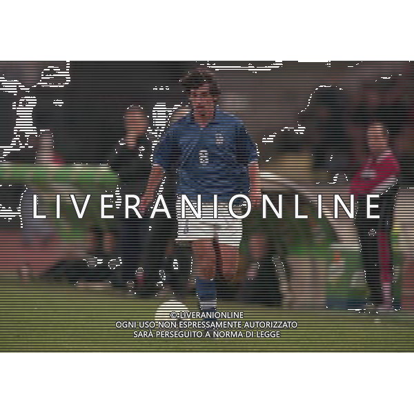 10-10-1998 UDINE QUALIFICAZIONE EUROPEI ITALIA SVIZZERA NELLA FOTO DEMETRIO ALBERTINI AG ALDO LIVERANI SAS