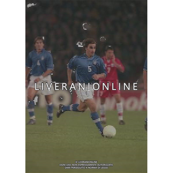 10-10-1998 UDINE QUALIFICAZIONE EUROPEI ITALIA SVIZZERA NELLA FOTO FABIO CANNAVARO AG ALDO LIVERANI SAS