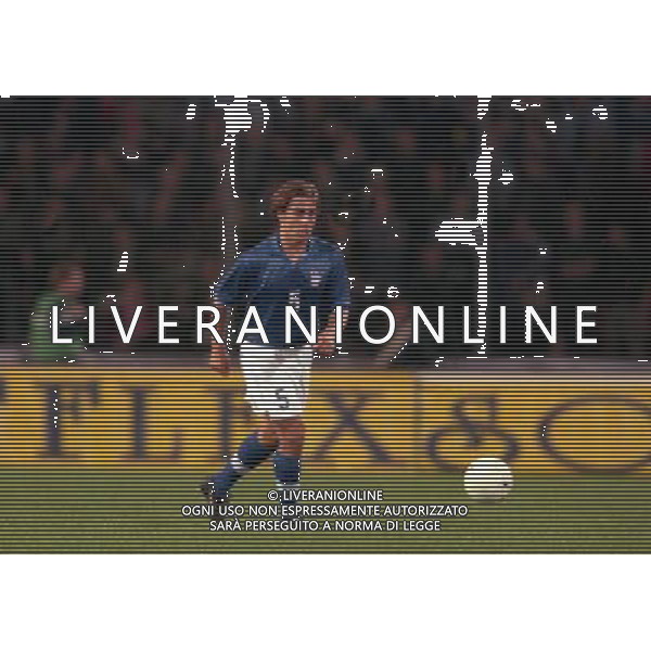 10-10-1998 UDINE QUALIFICAZIONE EUROPEI ITALIA SVIZZERA NELLA FOTO FABIO CANNAVARO AG ALDO LIVERANI SAS