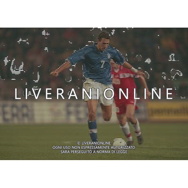 10-10-1998 UDINE QUALIFICAZIONE EUROPEI ITALIA SVIZZERA NELLA FOTO DIEGO FUSER AG ALDO LIVERANI SAS