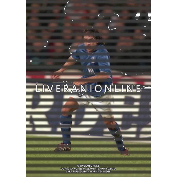 10-10-1998 UDINE QUALIFICAZIONE EUROPEI ITALIA SVIZZERA NELLA FOTO ALESSANDRO DEL PIERO AG ALDO LIVERANI SAS