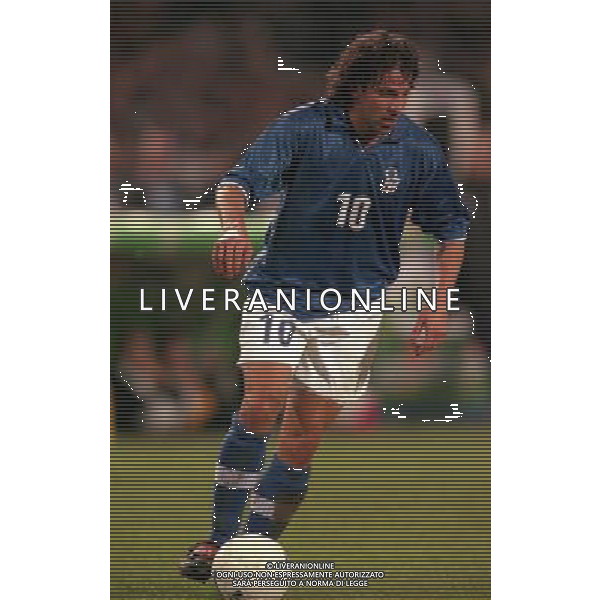 10-10-1998 UDINE QUALIFICAZIONE EUROPEI ITALIA SVIZZERA NELLA FOTO ALESSANDRO DEL PIERO AG ALDO LIVERANI SAS