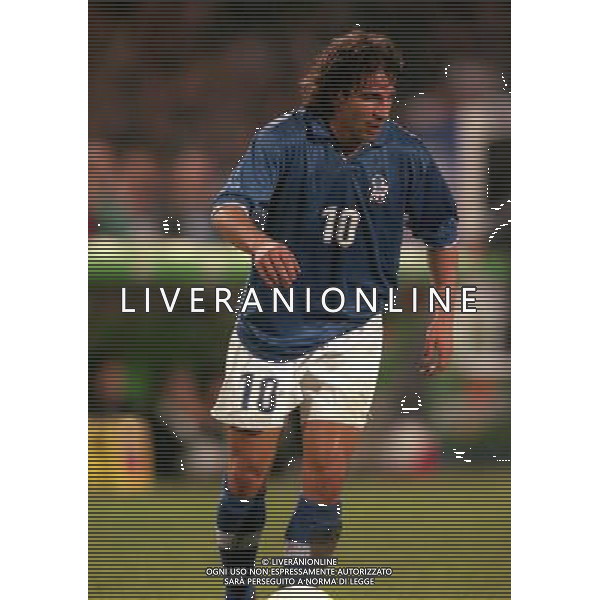 10-10-1998 UDINE QUALIFICAZIONE EUROPEI ITALIA SVIZZERA NELLA FOTO ALESSANDRO DEL PIERO AG ALDO LIVERANI SAS