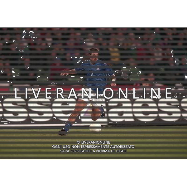 10-10-1998 UDINE QUALIFICAZIONE EUROPEI ITALIA SVIZZERA NELLA FOTO DIEGO FUSER AG ALDO LIVERANI SAS