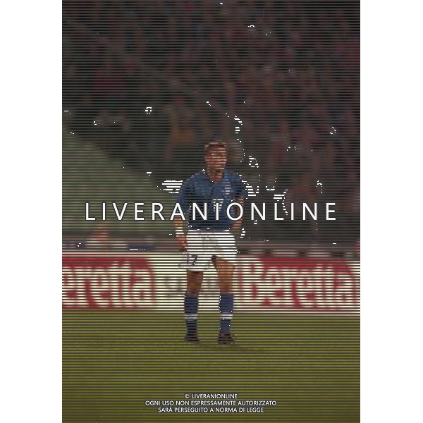 10-10-1998 UDINE QUALIFICAZIONE EUROPEI ITALIA SVIZZERA NELLA FOTO FRANCESCO TOTTI AG ALDO LIVERANI SAS