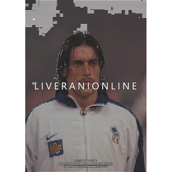 10-10-1998 UDINE QUALIFICAZIONE EUROPEI ITALIA SVIZZERA NELLA FOTO MORENO TORRICELLI AG ALDO LIVERANI SAS