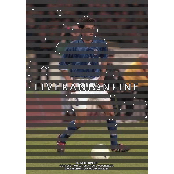 10-10-1998 UDINE QUALIFICAZIONE EUROPEI ITALIA SVIZZERA NELLA FOTO CHRISTIAN PANUCCI AG ALDO LIVERANI SAS