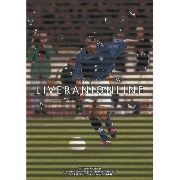 10-10-1998 UDINE QUALIFICAZIONE EUROPEI ITALIA SVIZZERA NELLA FOTO CHRISTIAN PANUCCI AG ALDO LIVERANI SAS