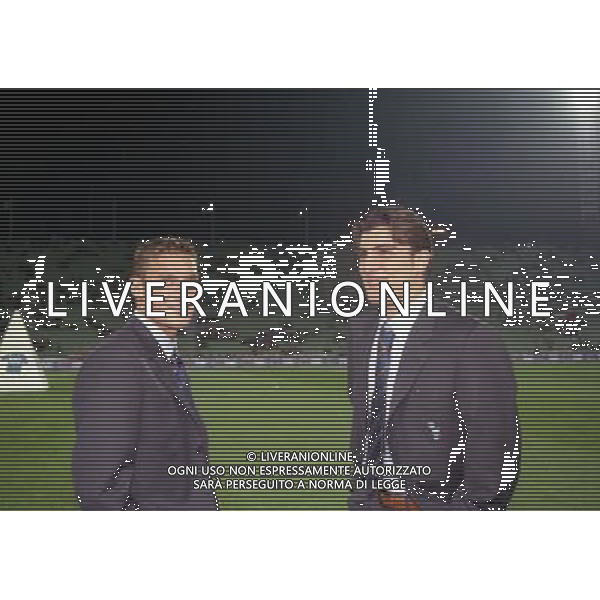 10-10-1998 UDINE QUALIFICAZIONE EUROPEI ITALIA SVIZZERA NELLA FOTO FRANCESCO TOTTI E NICOLA VENTOLA AG ALDO LIVERANI SAS