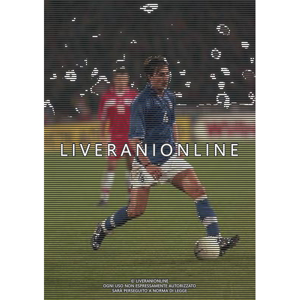 10-10-1998 UDINE QUALIFICAZIONE EUROPEI ITALIA SVIZZERA NELLA FOTO DINO BAGGIO AG ALDO LIVERANI SAS