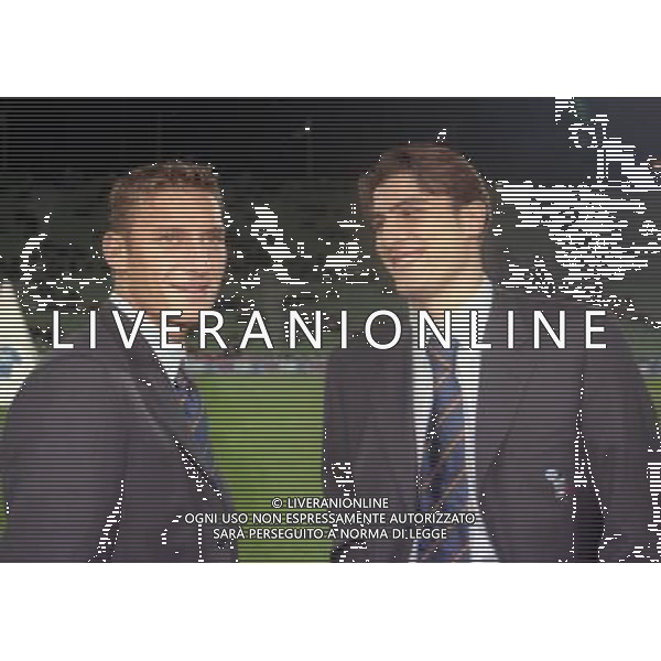 10-10-1998 UDINE QUALIFICAZIONE EUROPEI ITALIA SVIZZERA NELLA FOTO FRANCESCO TOTTI-NICOLA VENTOLA AG ALDO LIVERANI SAS