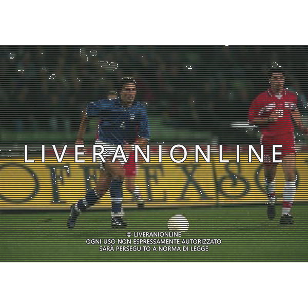 10-10-1998 UDINE QUALIFICAZIONE EUROPEI ITALIA SVIZZERA NELLA FOTO DINO BAGGIO AG ALDO LIVERANI SAS