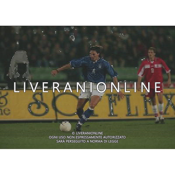 10-10-1998 UDINE QUALIFICAZIONE EUROPEI ITALIA SVIZZERA NELLA FOTO DINO BAGGIO AG ALDO LIVERANI SAS