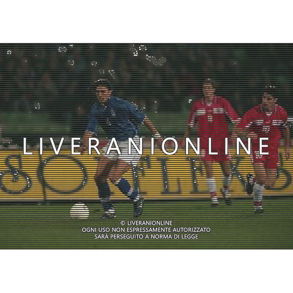 10-10-1998 UDINE QUALIFICAZIONE EUROPEI ITALIA SVIZZERA NELLA FOTO DINO BAGGIO AG ALDO LIVERANI SAS