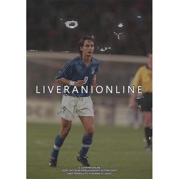 10-10-1998 UDINE QUALIFICAZIONE EUROPEI ITALIA SVIZZERA NELLA FOTO FILIPPO INZAGHI AG ALDO LIVERANI SAS