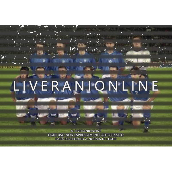 10-10-1998 UDINE QUALIFICAZIONE EUROPEI ITALIA SVIZZERA NELLA FOTO AG ALDO LIVERANI SAS