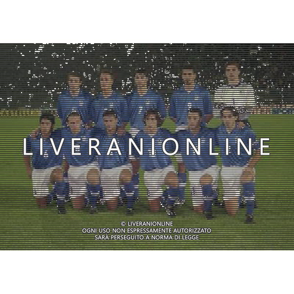 10-10-1998 UDINE QUALIFICAZIONE EUROPEI ITALIA SVIZZERA NELLA FOTO AG ALDO LIVERANI SAS