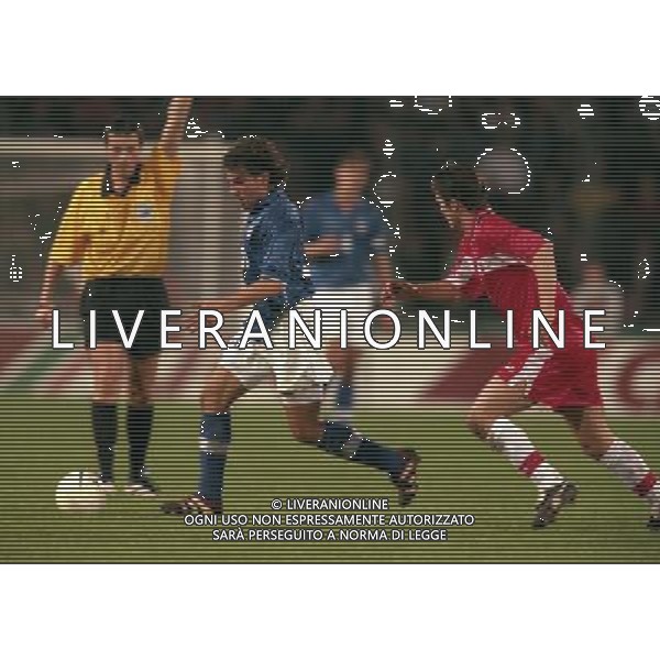 10-10-1998 UDINE QUALIFICAZIONE EUROPEI ITALIA SVIZZERA NELLA FOTO AG ALDO LIVERANI SAS