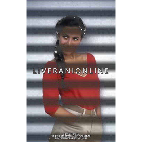 Barbara d\'Urso, conduttrice televisiva e attrice italiana - Retrospettiva nella foto nel 1981 ©ARCHIVIO / AGENZIA ALDO LIVERANI SAS