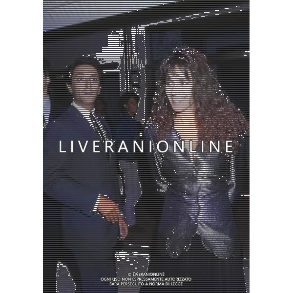 Barbara d\'Urso, conduttrice televisiva e attrice italiana - Retrospettiva nella foto con Giovanni Di Clemente produttore cinematografico ©ARCHIVIO / AGENZIA ALDO LIVERANI SAS