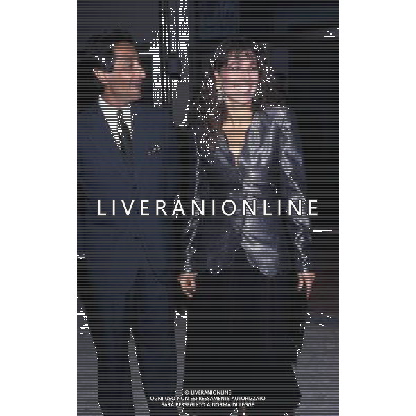 Barbara d\'Urso, conduttrice televisiva e attrice italiana - Retrospettiva nella foto con Giovanni Di Clemente produttore cinematografico ©ARCHIVIO / AGENZIA ALDO LIVERANI SAS
