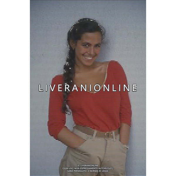 Barbara d\'Urso, conduttrice televisiva e attrice italiana - Retrospettiva nella foto nel 1981 ©ARCHIVIO / AGENZIA ALDO LIVERANI SAS